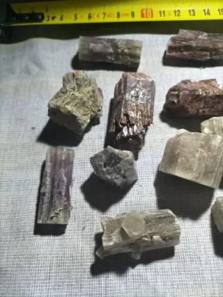 Lote de minerales de Aragonito