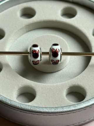 Pandora Charm Minnie Mouse Rojo Blanco