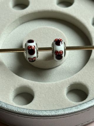 Pandora Charm Minnie Mouse Rojo Blanco