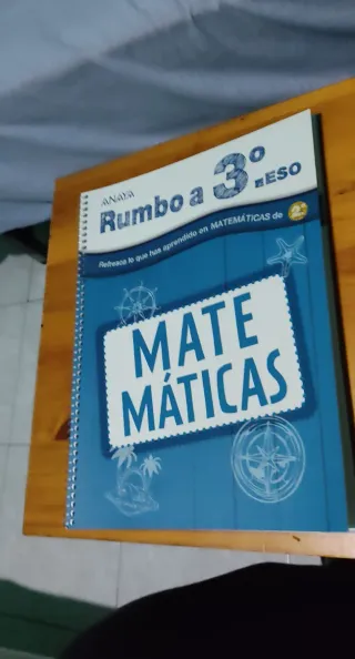 Una colección libros 1,2,3 ESO Mates/Inglés.