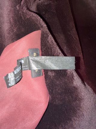 Abrigo Massimo Dutti Piel y Pelo Ovina