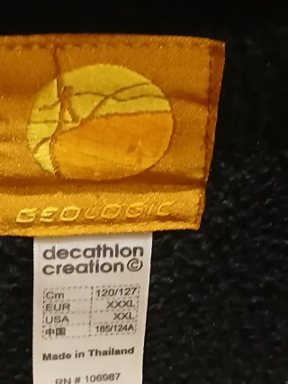Forro Polar Geologic de Decathlon Negro
