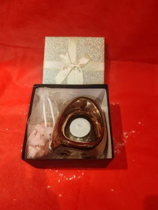 Velas artesanales aromáticas corazón