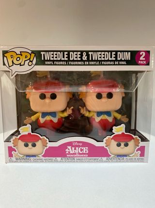 Funko Pop! 2 Pack Tweedle Dee & Tweedle Dum