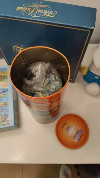 Lote Juegos: Laberinto, Trivial Pursuit, 2 Puzzles