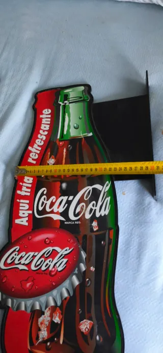Cartel Coca Cola Doble Cara
