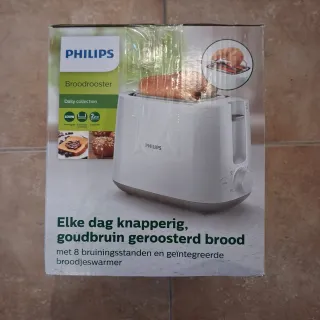 Tostadora Philips 2 rebanadas nueva