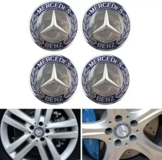 Tapas buje rueda llanta Mercedes 75mm A1714000025