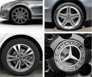 TAPAS UNIVERSALES PARA BUJE RUEDA LLANTA MERCEDES