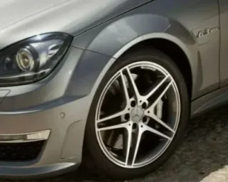 CENTROS RUEDA LLANTA UNIVERSAL MERCEDES 75MM PLATA