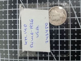 2UDS:PLATA 1926 1 DIME / PLATA 1 REAL DE ISABEL II