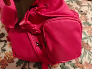Bolso Mochila Benetton Rosa