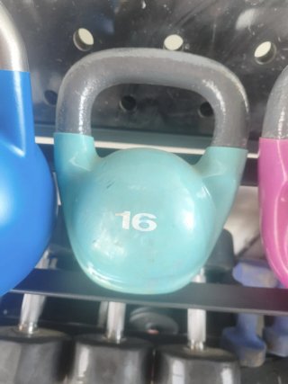 Kettlebells in vinile 2, 4, 6, 8, 16, 20 kg