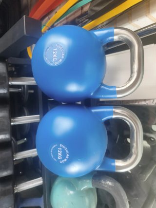 Kettlebells in vinile 2, 4, 6, 8, 16, 20 kg