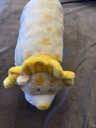 Almohada Peluche Convertible León Estrellas