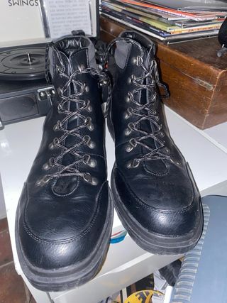 Botas militares negras 46