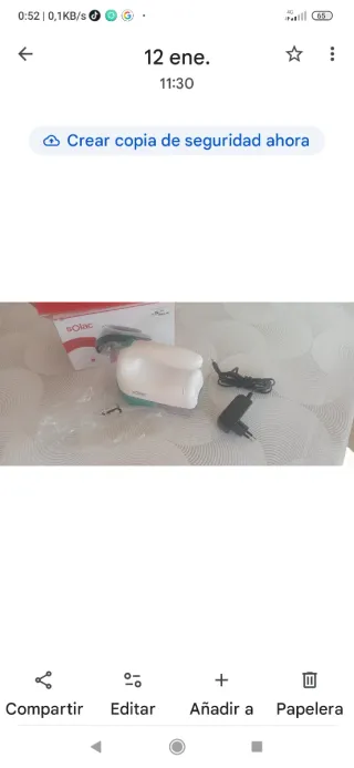 Quitapelusas Solac sin estrenar