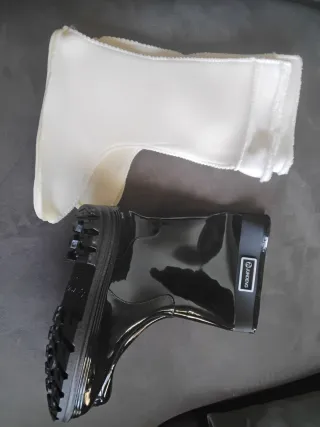 Botas de agua JUNDENG negras