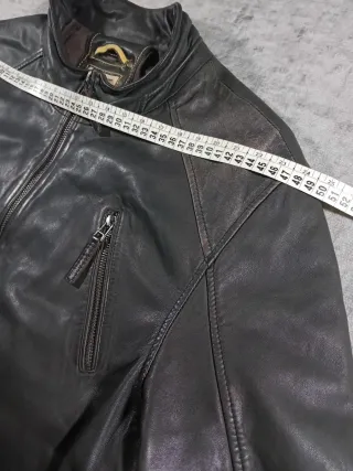 Giacca Pelle Agnello Camel Active Uomo M