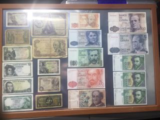 Colección de Billetes Pesetas Españolas