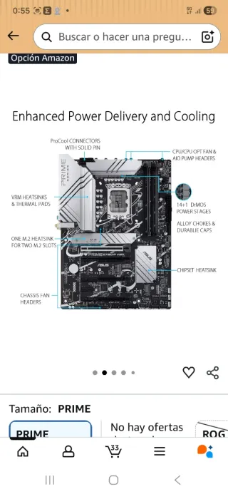 ASUS Prime Z790-P WiFi Placa Base Intel