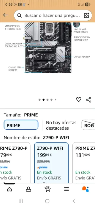 ASUS Prime Z790-P WiFi Placa Base Intel