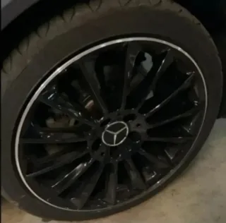 4 TAPABUJES CENTRO RUEDA LLANTA UNIVERSAL MERCEDES