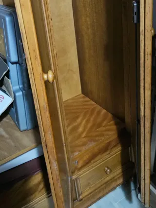 ARMARIO ROPERO DE MADERA
