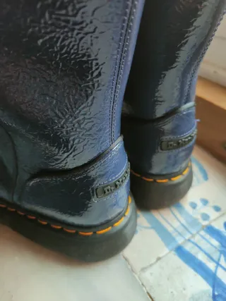 Botas Dr. Martens Buzz HI Charol Azul