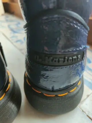 Botas Dr. Martens Buzz HI Charol Azul