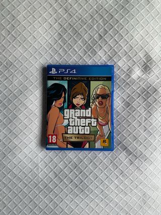 Juego PS4 Grand Theft Auto: The Trilogy