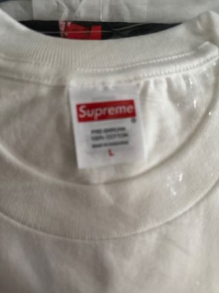 Camiseta Supreme x Playboy Carti Blanca Talla L