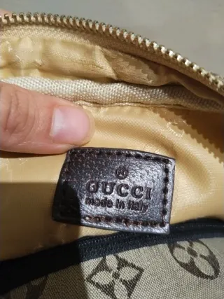 Riñonera Gucci Beige y Marrón