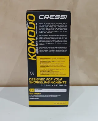 Maschera Snorkeling cressi komodo ultimo modello