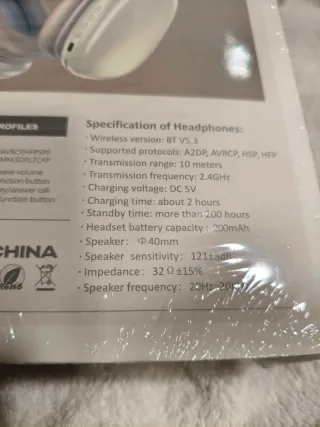 Auriculares Bluetooth 5.3 BLACK BEAR C-2236