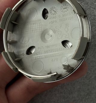 Tapacubos Peugeot 9807999277