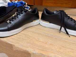 Zapatillas Philipp Plein Negras y Plateadas