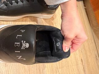 Zapatillas Philipp Plein Negras y Plateadas