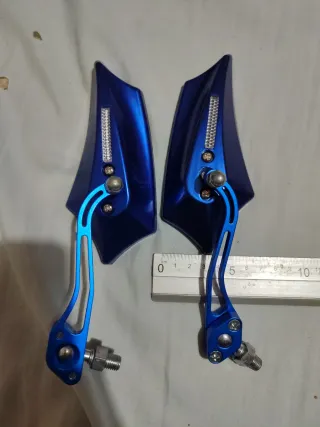 Retrovisores Azul Moto Scooter