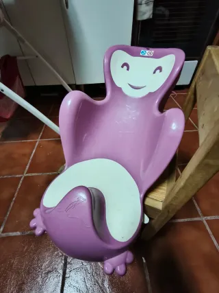 Hamaca Baño Bebé Okbaby Buddy Morada