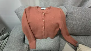 Jersey/Chaqueta Punto rosa Talla S