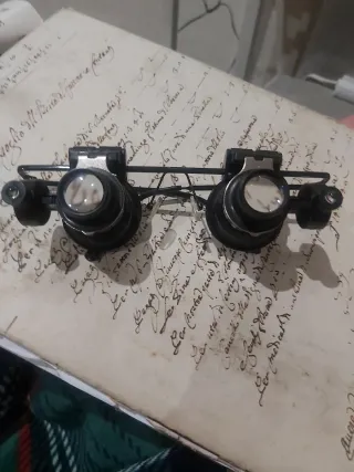 Gafas lupa de aumento