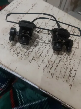 Gafas lupa de aumento