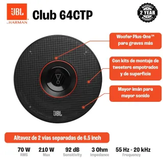 !NUEVO! LEER DESCRIPCIÓN JBL VÍAS SEPARADAS 210W