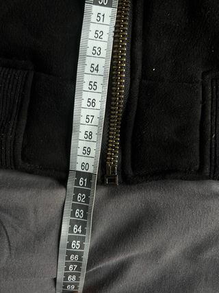 Chaqueta Bomber Negra Aviadora