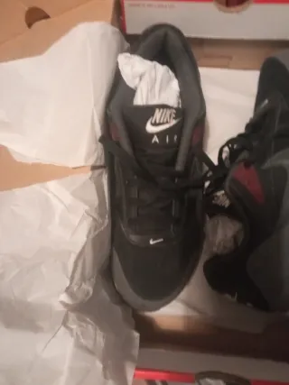 Nike Playeras Naranja/Blanco Talla 45.5