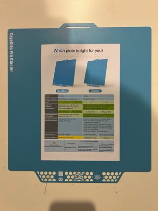 CryoGrip Pro Glacier para impresora 3D