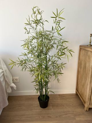 Planta Bambú Artificial Decorativa