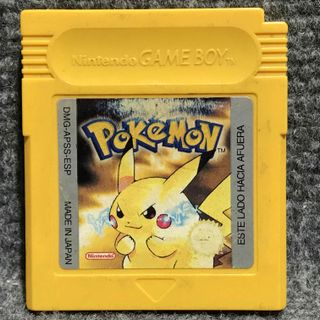 Pokémon Amarillo Nintendo Game Boy GB