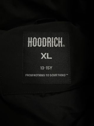 Chaleco Hoodrich Negro Talla XL Niño